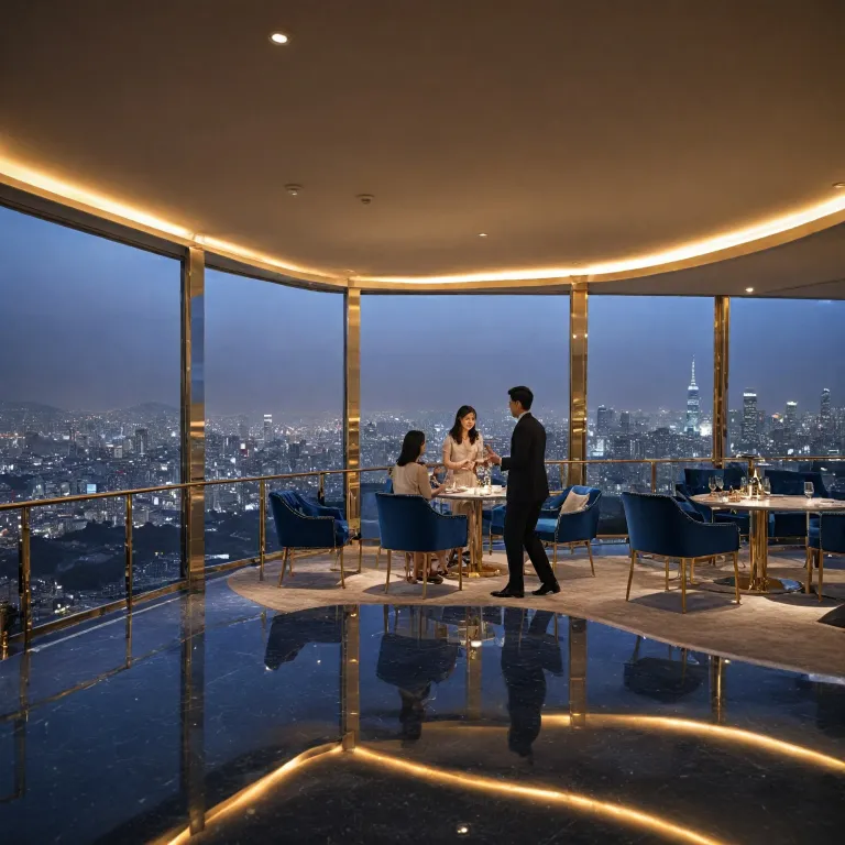 Seoul night elegance for luxury hotel guests