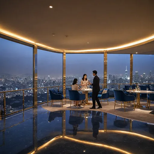 Seoul night elegance for luxury hotel guests