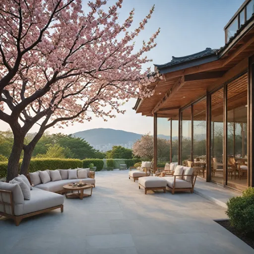 Planning a refined stay: korea temperature april and luxury hotels for spring travel